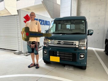 エブリイワゴン　ご納車おめでとうございます